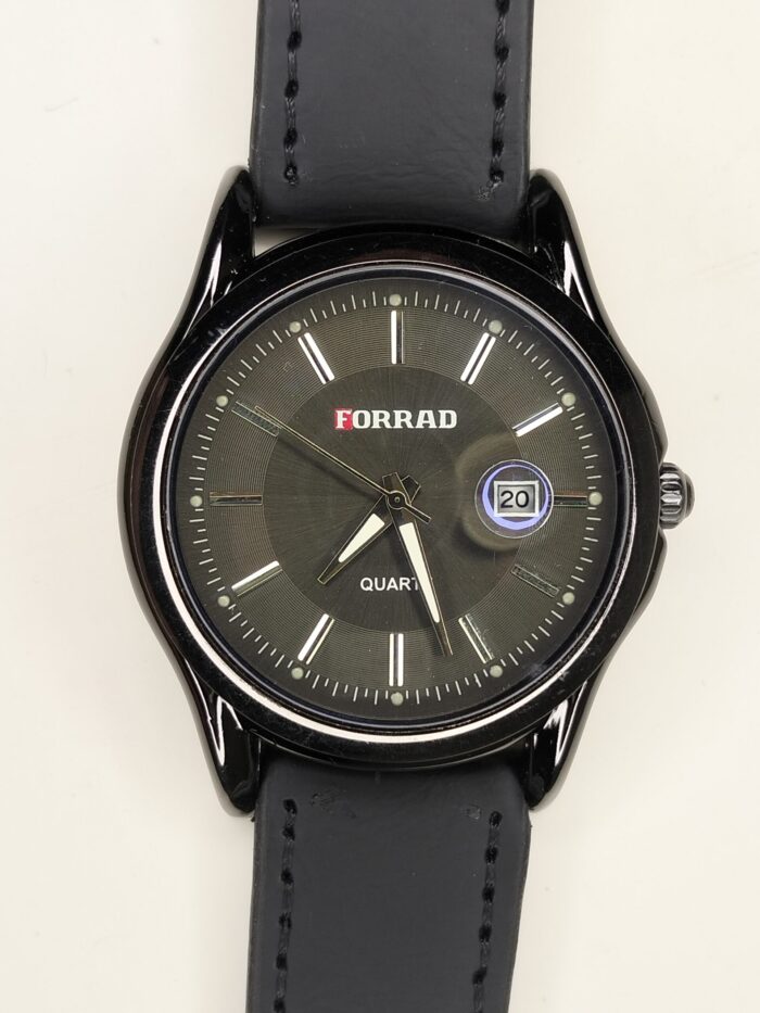 Forrad Genuine Leather Strap Watch