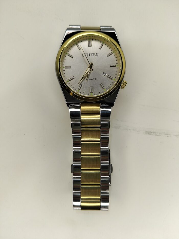 Citizen Tsuyosa Automatic White Dial Gold-Tone Watch